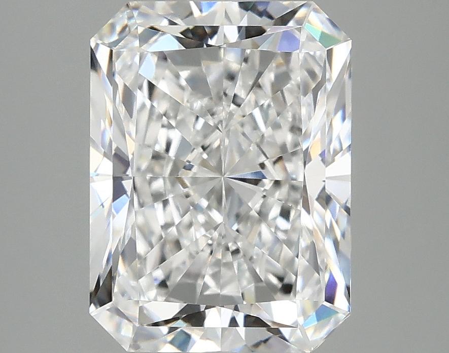 3.66 Carat Radiant Shaped Excellent Cut VVS2 IGI Certified Lab Grown Diamond