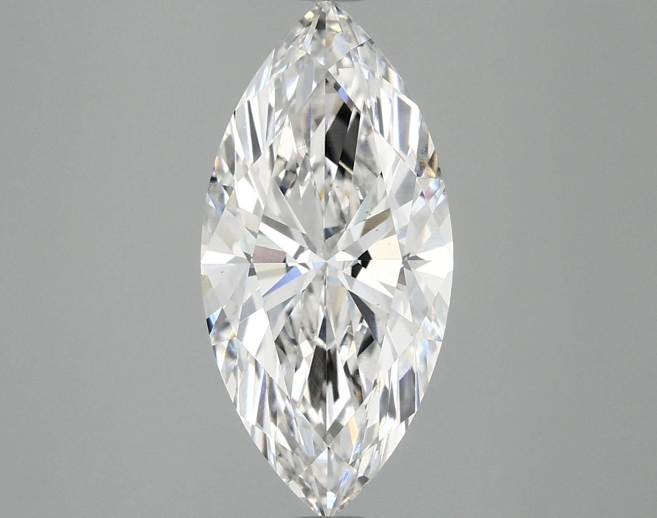 2.97 Carat Marquise Shaped Excellent Cut VS1 IGI Certified Lab Grown Diamond