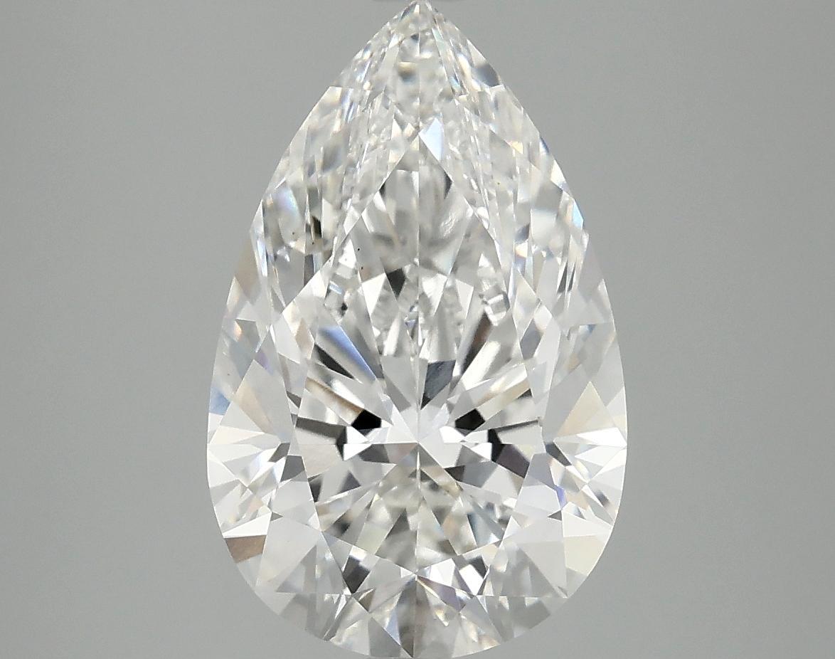 4.05 Carat Pear Shaped Ideal Cut VS1 IGI Certified Lab Grown Diamond