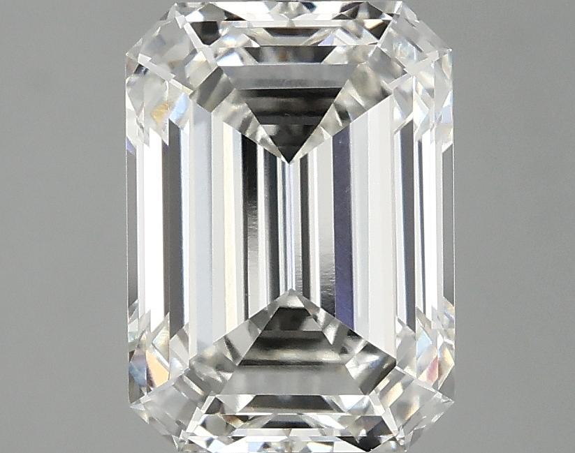 3.1 Carat Emerald Shaped Excellent Cut VVS2 IGI Certified Lab Grown Diamond