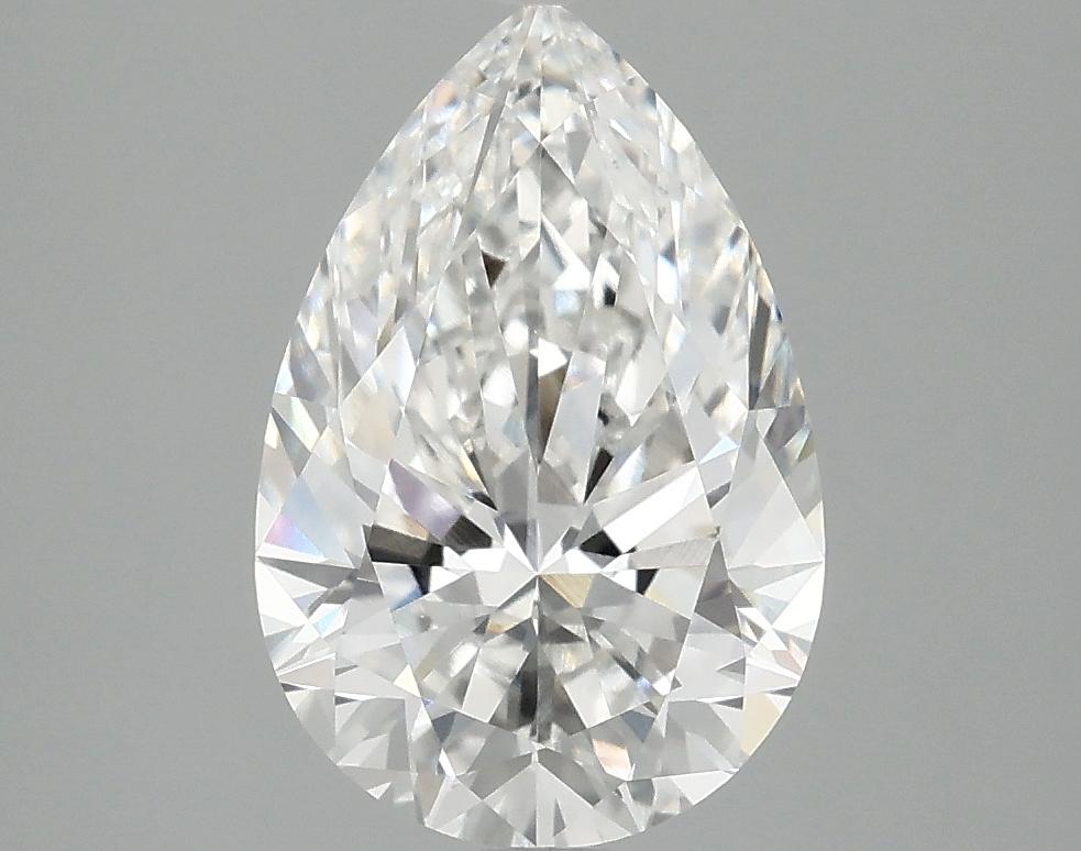 2.53 Carat Pear Shaped Excellent Cut VVS2 IGI Certified Lab Grown Diamond