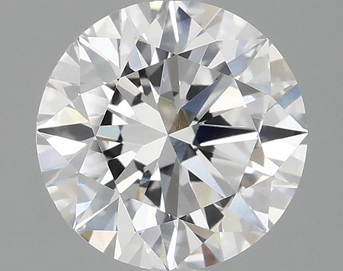 2.07 Carat Round Shaped Ideal Cut VVS2 IGI Certified Lab Grown Diamond
