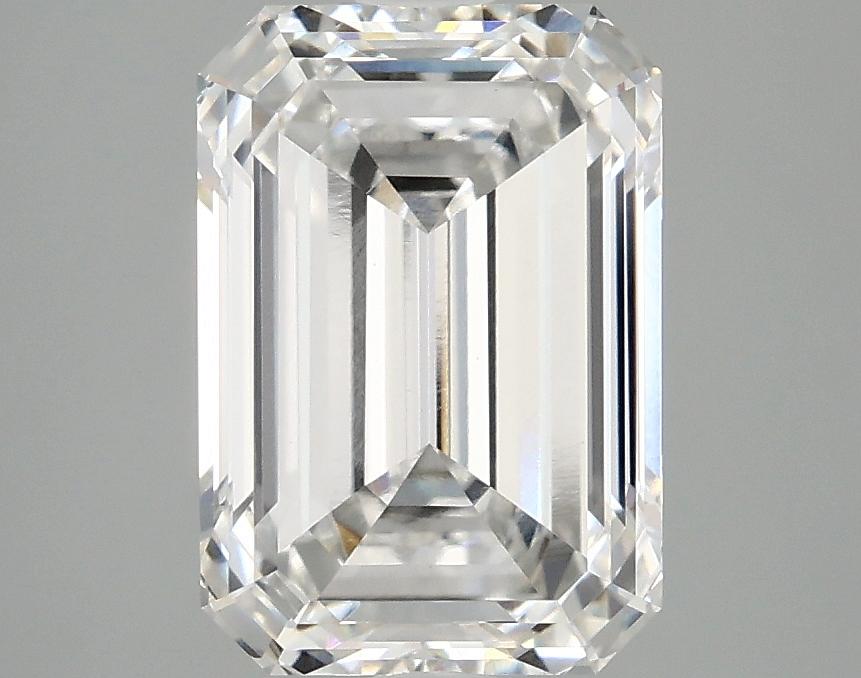 2.79 Carat Emerald Shaped Ideal Cut VVS2 IGI Certified Lab Grown Diamond