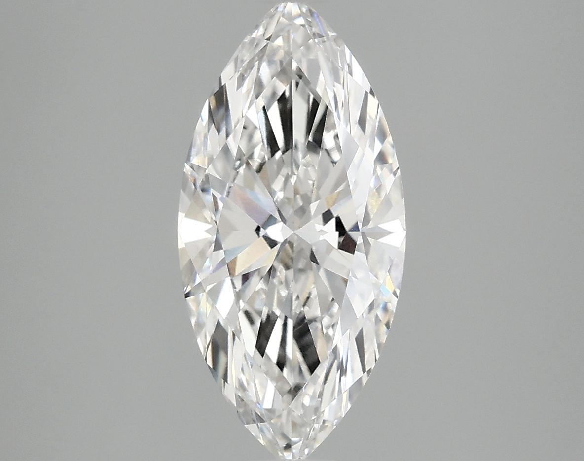 2.02 Carat Marquise Shaped Excellent Cut VVS2 IGI Certified Lab Grown Diamond