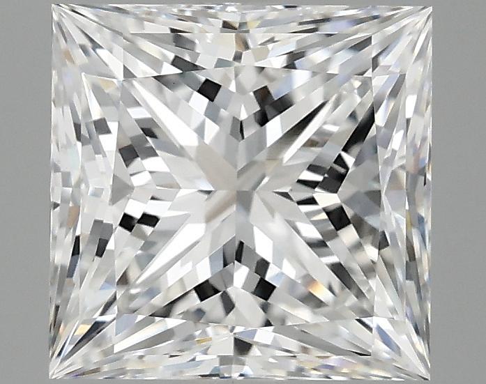 3.07 Carat Princess Shaped Ideal Cut VS1 IGI Certified Lab Grown Diamond