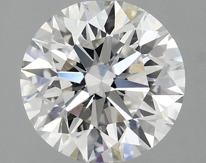 2.05 Carat Round Shaped Excellent Cut VVS2 IGI Certified Lab Grown Diamond