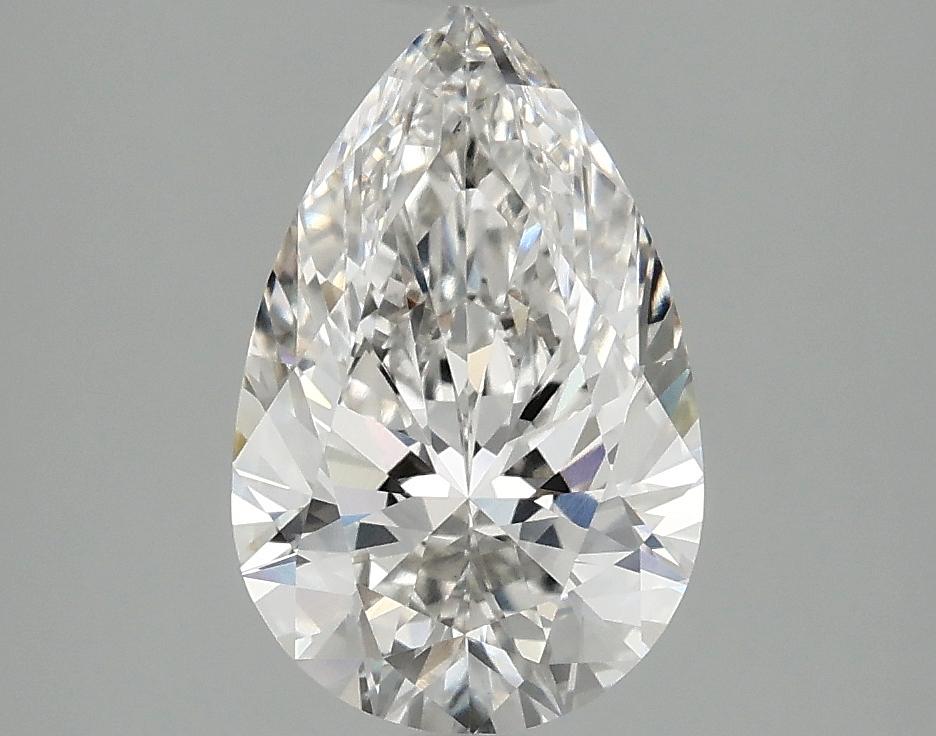 2.06 Carat Pear Shaped Ideal Cut VVS2 IGI Certified Lab Grown Diamond