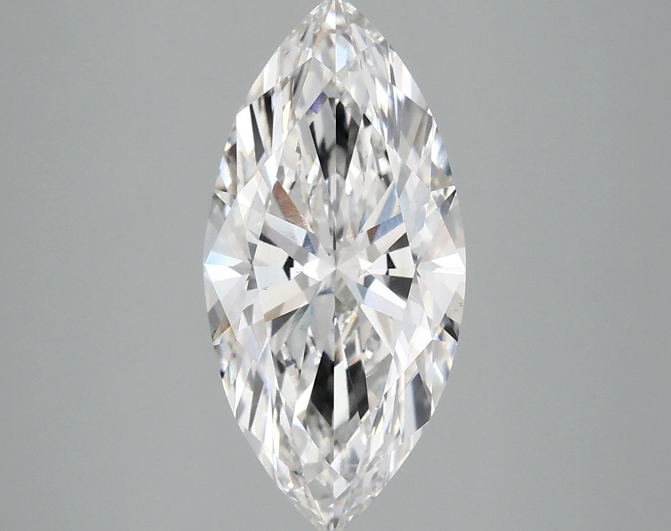 3.05 Carat Marquise Shaped Excellent Cut VS1 IGI Certified Lab Grown Diamond