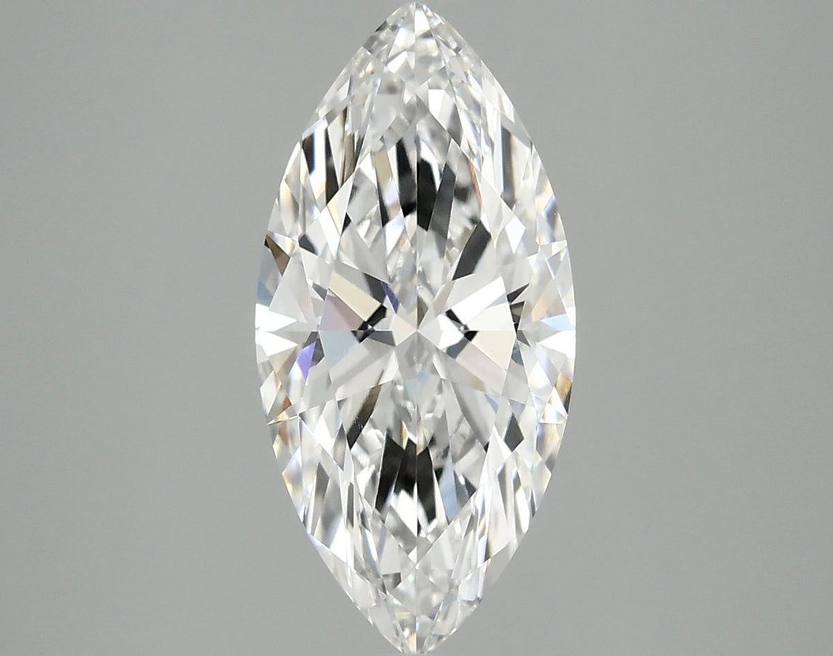 2.44 Carat Marquise Shaped Excellent Cut VVS2 IGI Certified Lab Grown Diamond