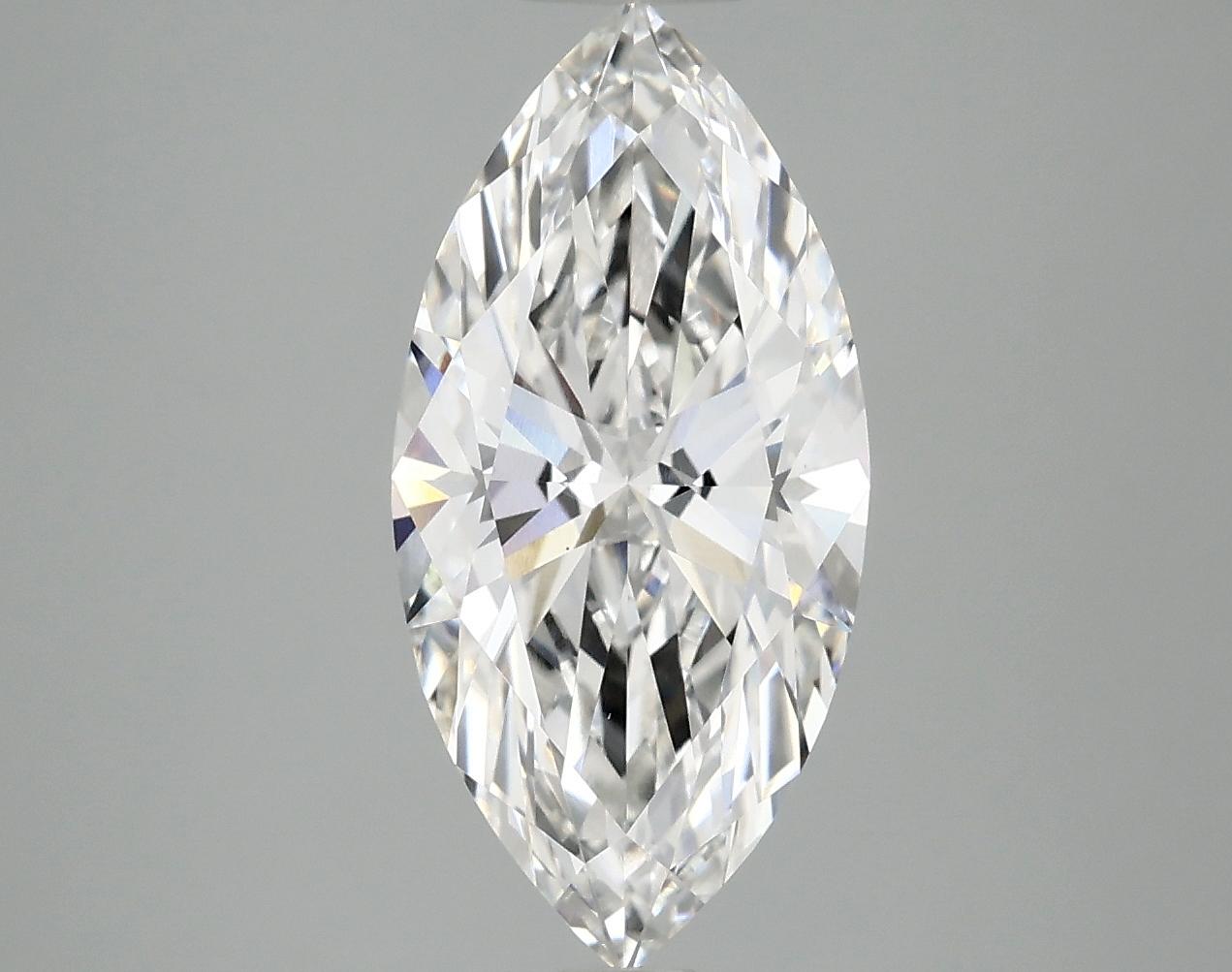2.97 Carat Marquise Shaped Excellent Cut VS1 IGI Certified Lab Grown Diamond