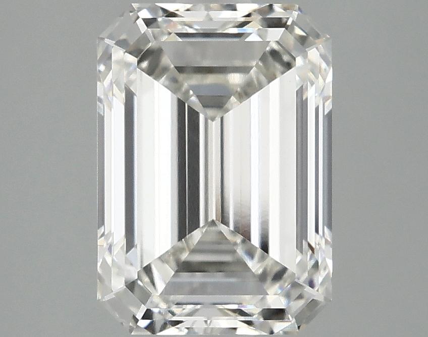 3.1 Carat Emerald Shaped Ideal Cut VVS2 IGI Certified Lab Grown Diamond