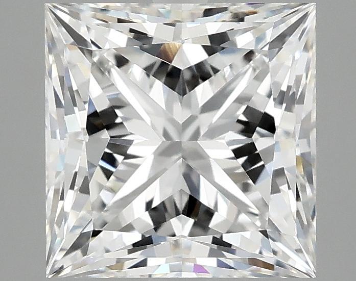 3.02 Carat Princess Shaped Ideal Cut VVS2 IGI Certified Lab Grown Diamond