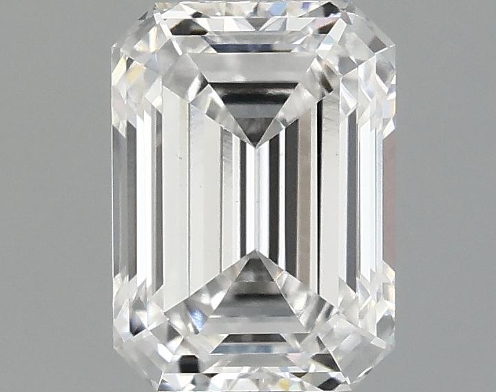 1.08 Carat Emerald Shaped Excellent Cut VVS2 IGI Certified Lab Grown Diamond
