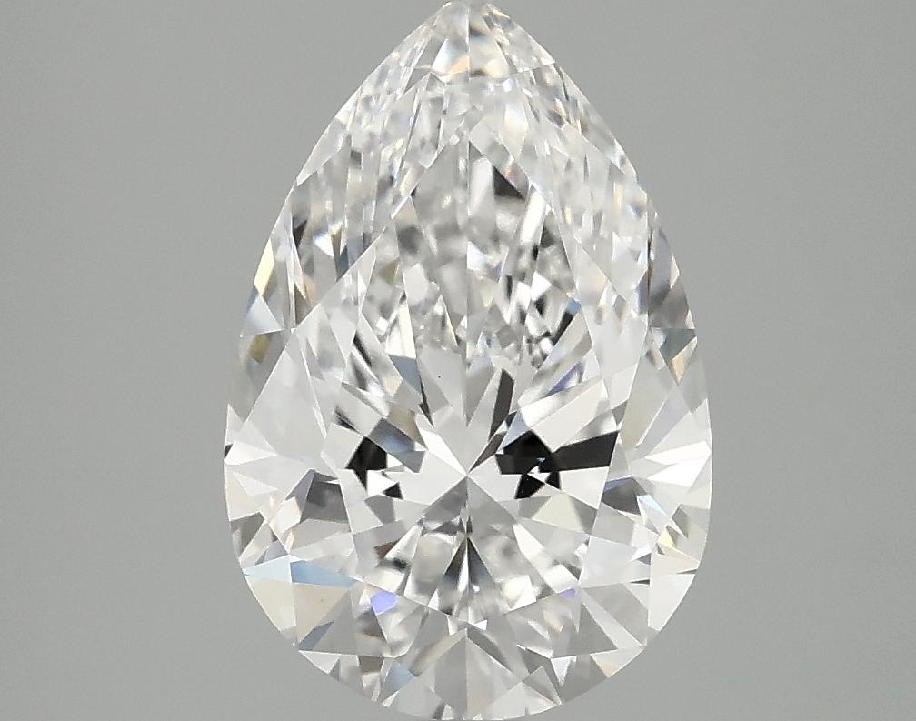 3.07 Carat Pear Shaped Excellent Cut VS1 IGI Certified Lab Grown Diamond