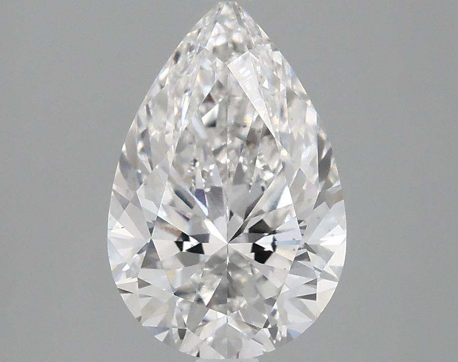 2.03 Carat Pear Shaped Excellent Cut VS2 IGI Certified Lab Grown Diamond