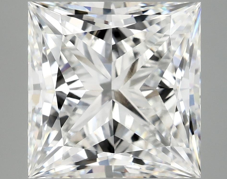 7.28 Carat Princess Shaped Ideal Cut VVS2 IGI Certified Lab Grown Diamond