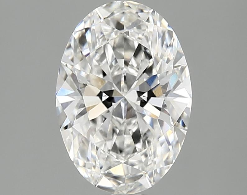 1.55 Carat Oval Shaped Ideal Cut VS2 IGI Certified Lab Grown Diamond