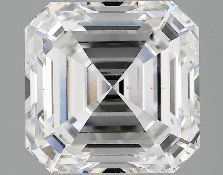 2.06 Carat Asscher Shaped Ideal Cut VS1 IGI Certified Lab Grown Diamond