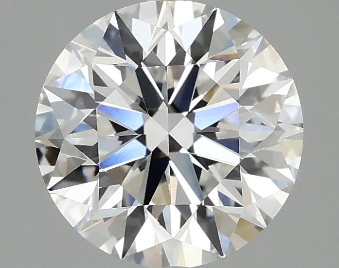 2.07 Carat Round Shaped Excellent Cut VVS2 IGI Certified Lab Grown Diamond