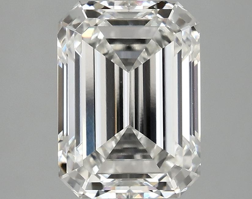 3.06 Carat Emerald Shaped Excellent Cut VVS2 IGI Certified Lab Grown Diamond