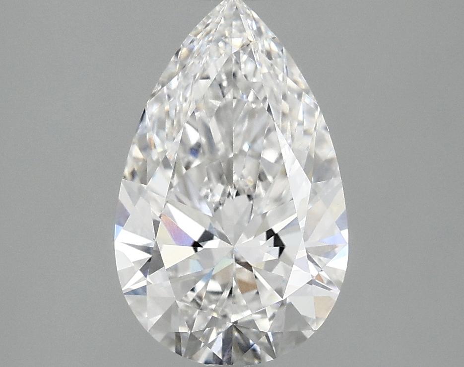 1.86 Carat Pear Shaped Ideal Cut VVS2 IGI Certified Lab Grown Diamond