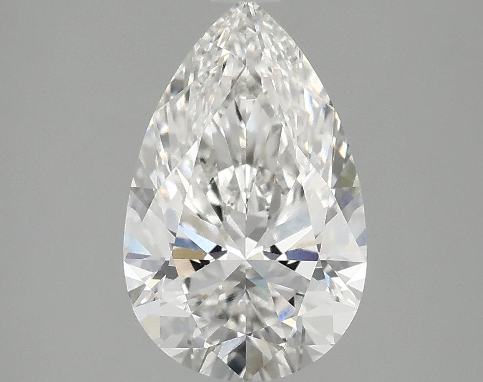 2.09 Carat Pear Shaped Ideal Cut VVS2 IGI Certified Lab Grown Diamond