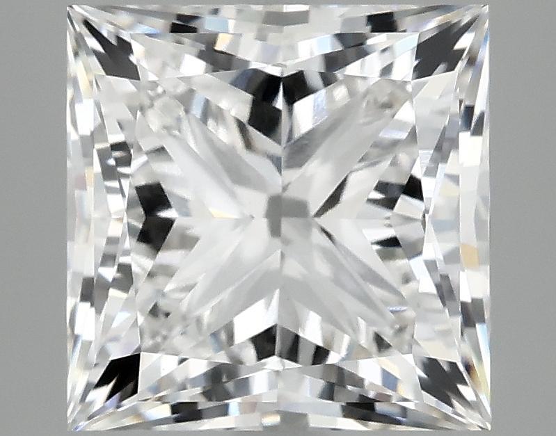 4.91 Carat Princess Shaped Ideal Cut VVS2 IGI Certified Lab Grown Diamond