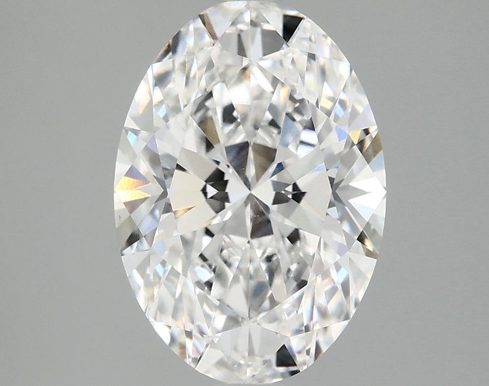 3.08 Carat Oval Shaped Ideal Cut VVS2 IGI Certified Lab Grown Diamond