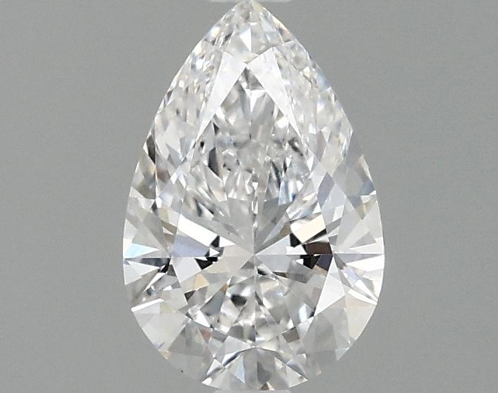 0.98 Carat Pear Shaped Excellent Cut VVS2 IGI Certified Lab Grown Diamond