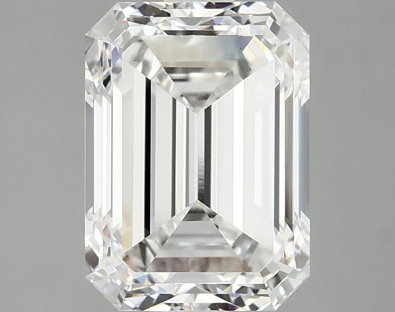 2.94 Carat Emerald Shaped Excellent Cut VS1 IGI Certified Lab Grown Diamond