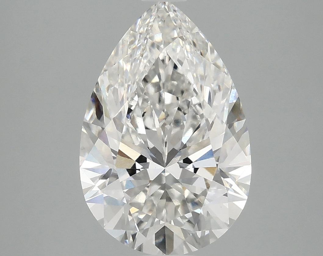 3.05 Carat Pear Shaped Excellent Cut VS1 IGI Certified Lab Grown Diamond