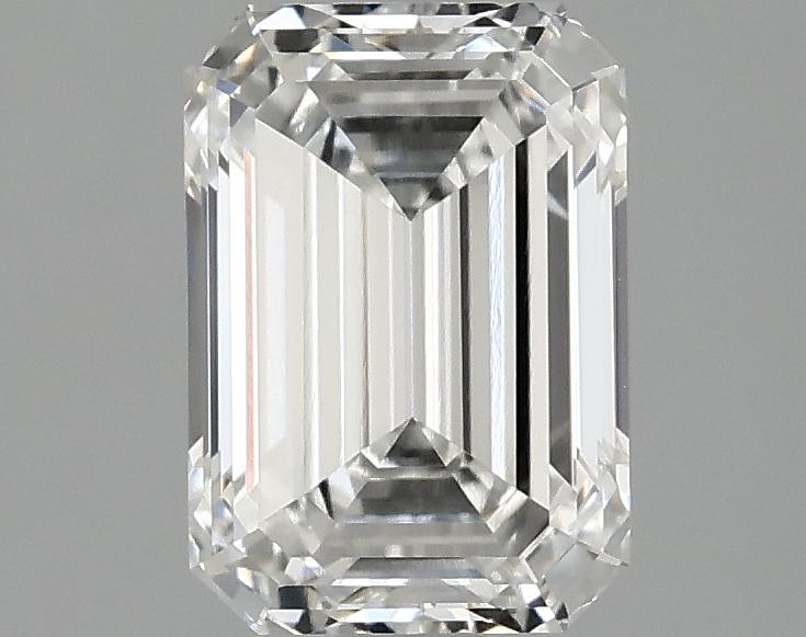 2.02 Carat Emerald Shaped Ideal Cut VVS2 IGI Certified Lab Grown Diamond