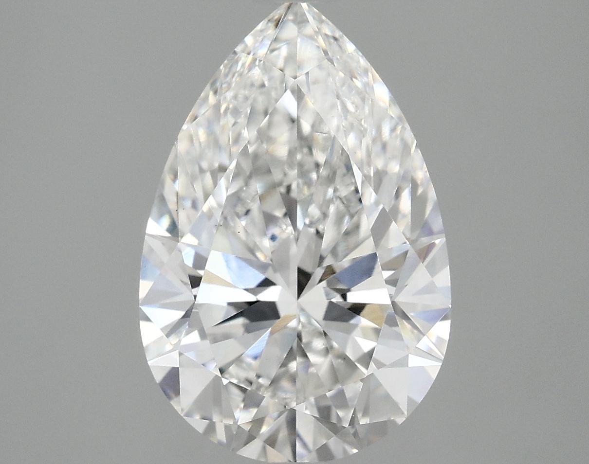 2.52 Carat Pear Shaped Excellent Cut VS1 IGI Certified Lab Grown Diamond