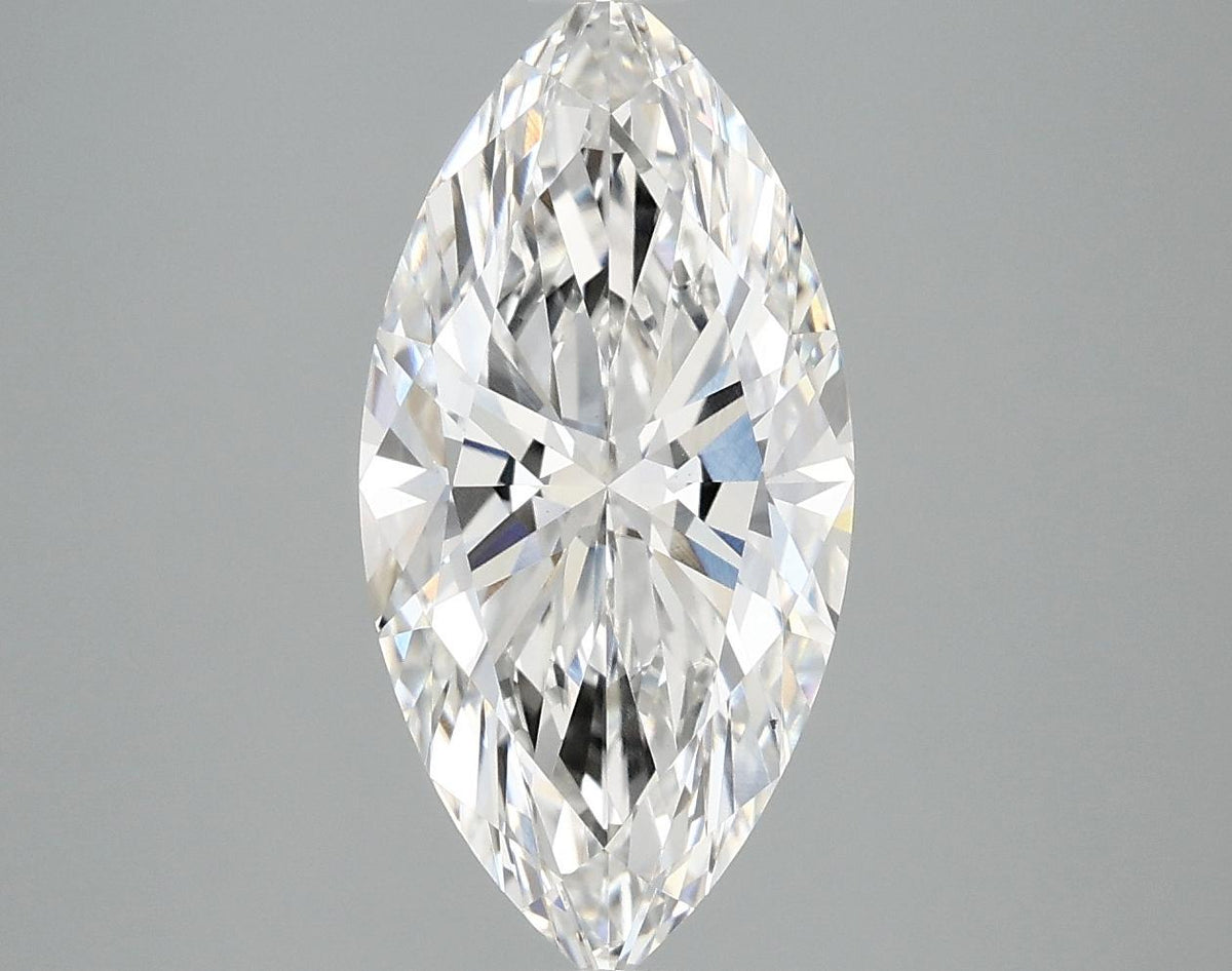 3.03 Carat Marquise Shaped Ideal Cut VS2 IGI Certified Lab Grown Diamond