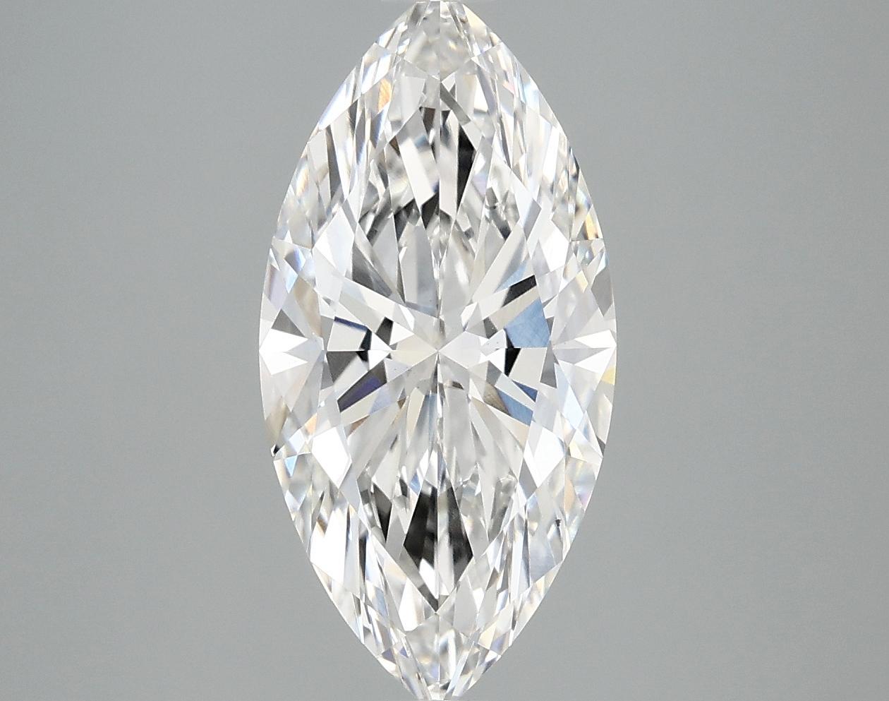 3.03 Carat Marquise Shaped Ideal Cut VS2 IGI Certified Lab Grown Diamond