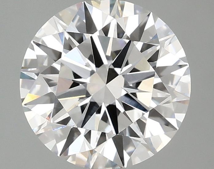2.09 Carat Round Shaped Ideal Cut VVS2 IGI Certified Lab Grown Diamond