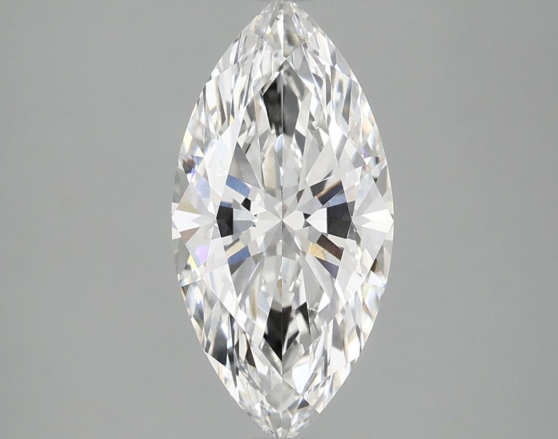 2.1 Carat Marquise Shaped Ideal Cut VVS2 IGI Certified Lab Grown Diamond