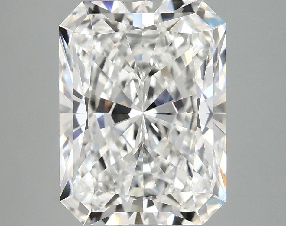 4.18 Carat Radiant Shaped Excellent Cut VVS2 IGI Certified Lab Grown Diamond