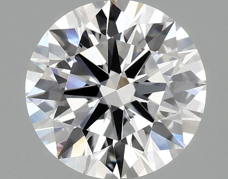 1.54 Carat Round Shaped Ideal Cut VVS2 IGI Certified Lab Grown Diamond