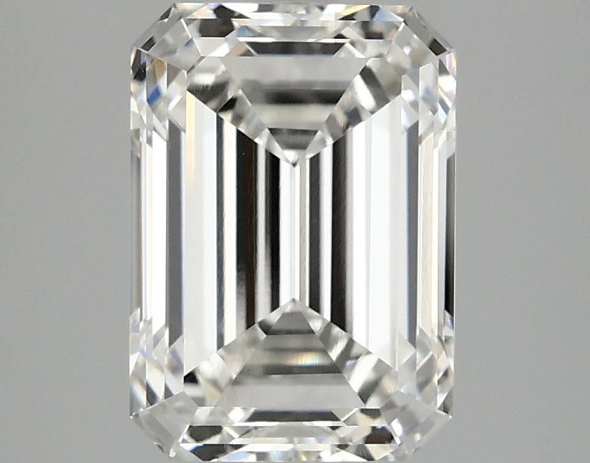 2.99 Carat Emerald Shaped Ideal Cut VVS2 IGI Certified Lab Grown Diamond