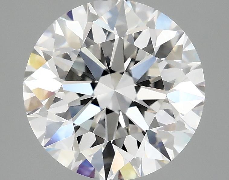 2.82 Carat Round Shaped Excellent Cut VVS2 IGI Certified Lab Grown Diamond