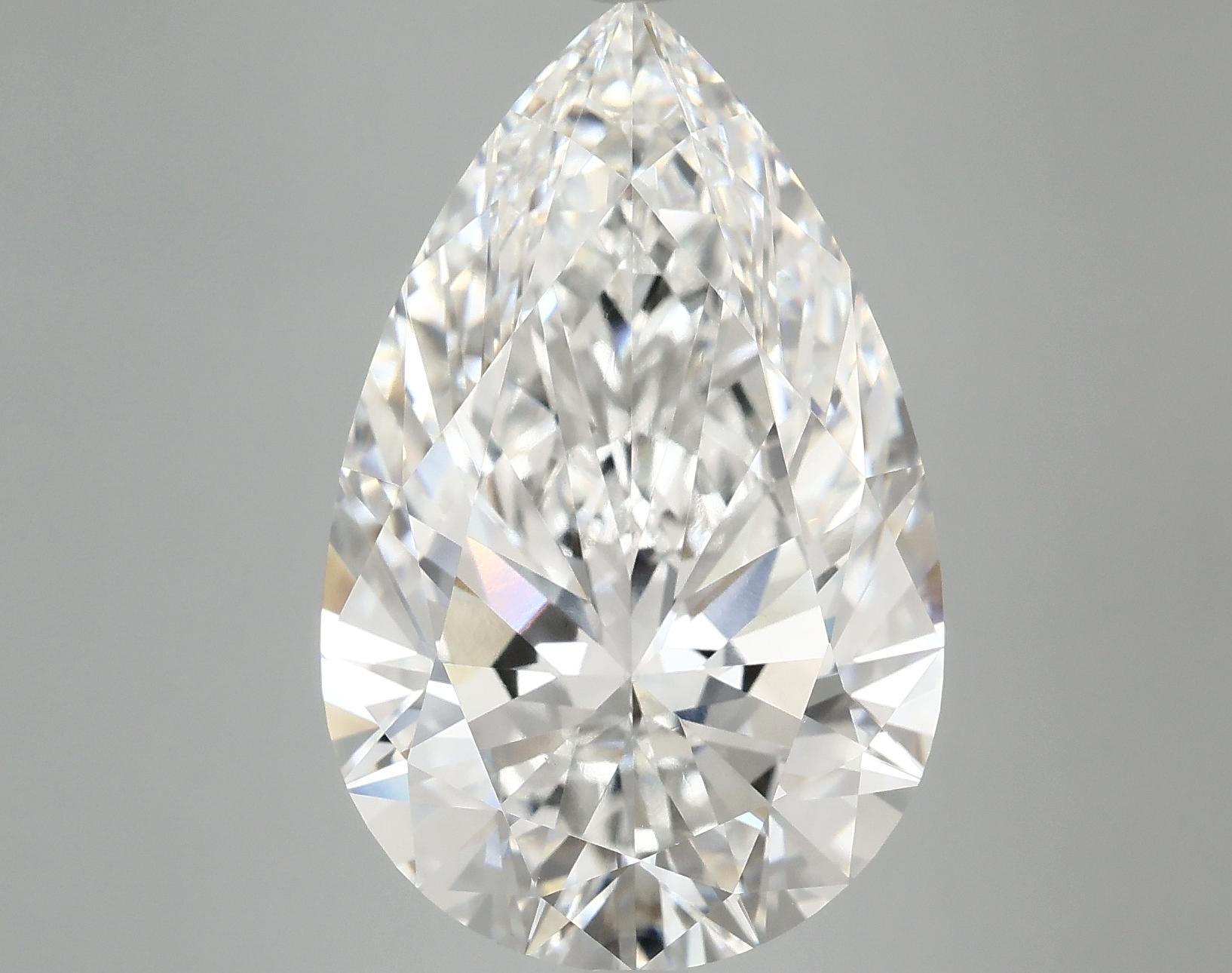 10.11 Carat Pear Shaped Ideal Cut VVS2 IGI Certified Lab Grown Diamond