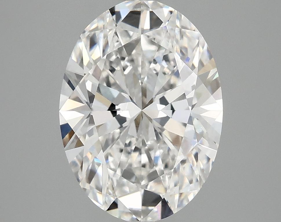 3.08 Carat Oval Shaped Excellent Cut VVS2 IGI Certified Lab Grown Diamond