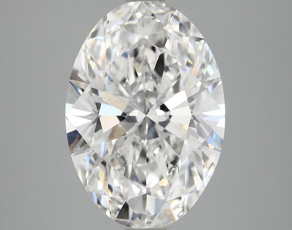 4.08 Carat Oval Shaped Ideal Cut SI1 IGI Certified Lab Grown Diamond