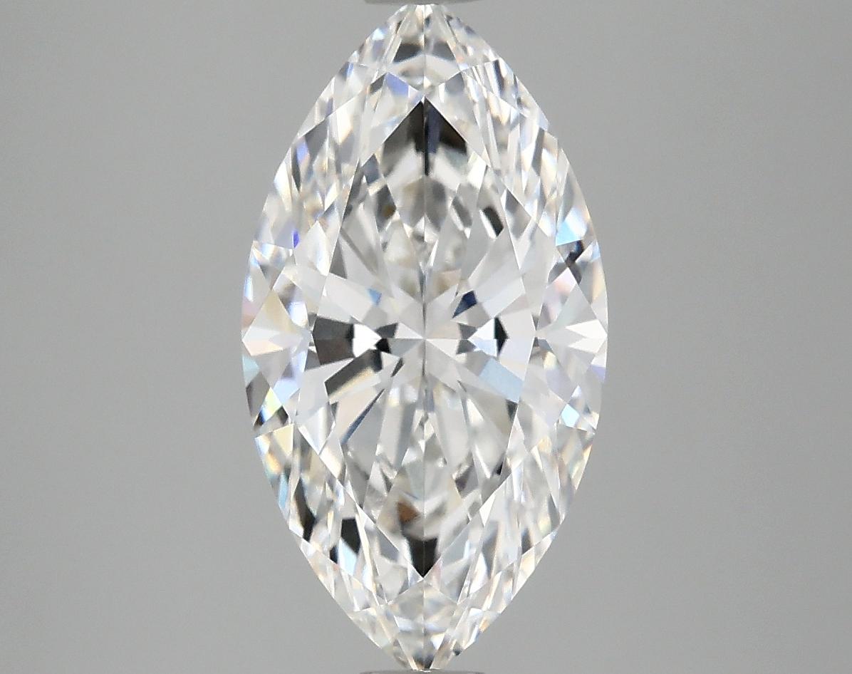 3.1 Carat Marquise Shaped Excellent Cut VVS2 IGI Certified Lab Grown Diamond