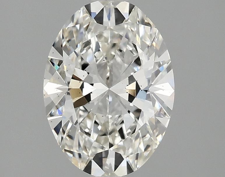 1.59 Carat Oval Shaped Excellent Cut SI1 IGI Certified Lab Grown Diamond