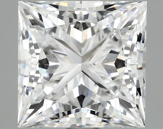 2.07 Carat Princess Shaped Ideal Cut VVS2 IGI Certified Lab Grown Diamond