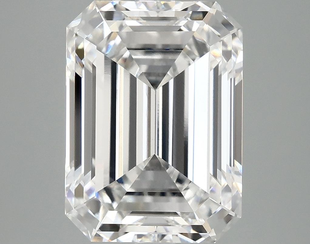 5.09 Carat Emerald Shaped Excellent Cut VVS2 IGI Certified Lab Grown Diamond