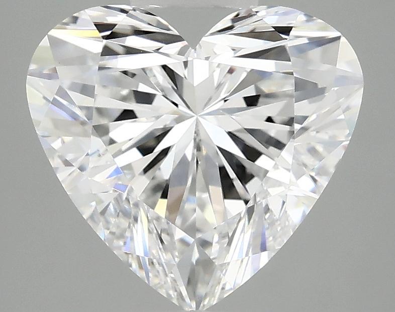 3.1 Carat Heart Shaped Ideal Cut VVS2 IGI Certified Lab Grown Diamond