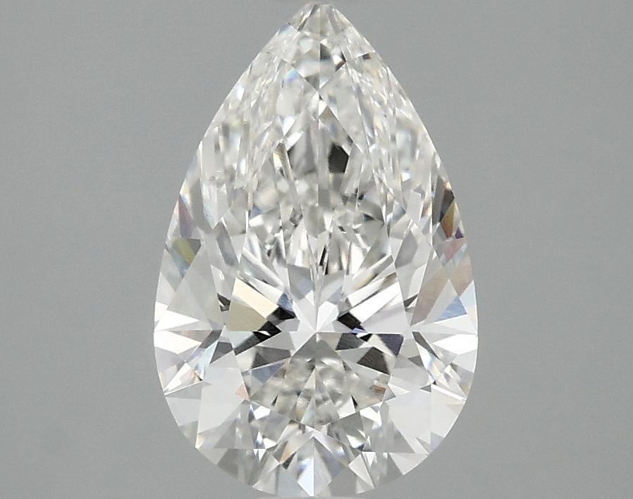 1.85 Carat Pear Shaped Ideal Cut VVS2 IGI Certified Lab Grown Diamond